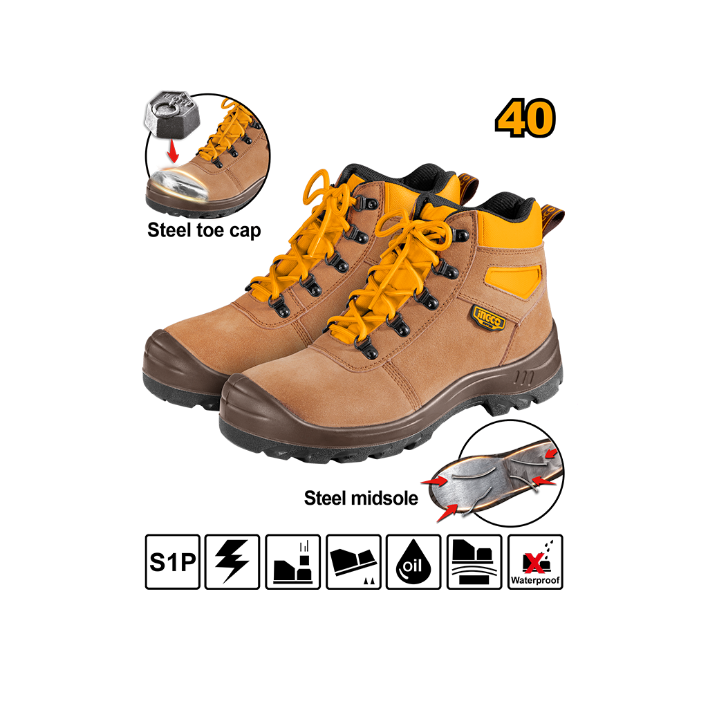 Ingco 40 Safety Boots SSH02S1P