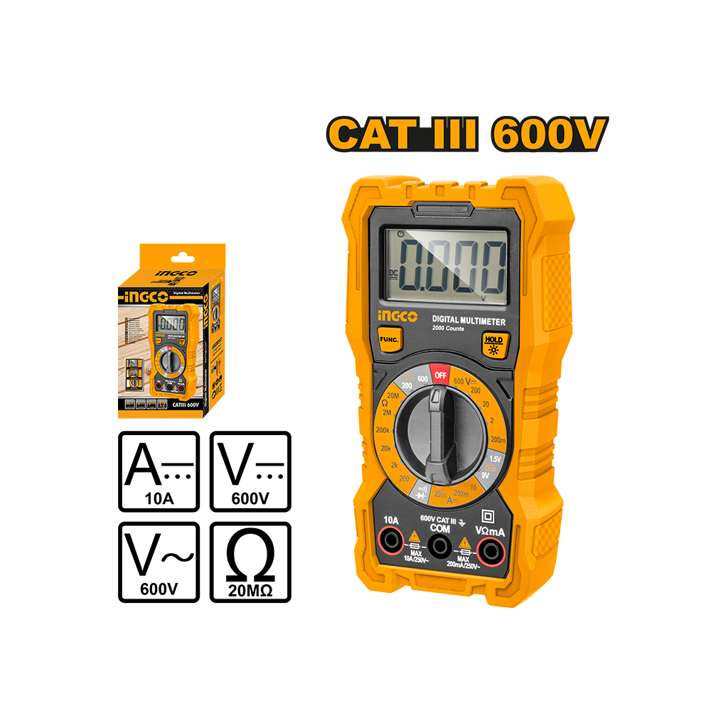 Ingco Digital Multimeter DM200