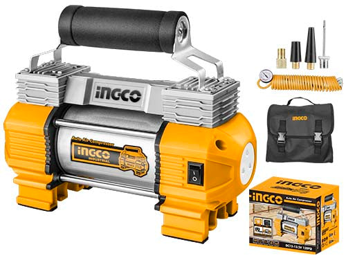 Ingco Auto air compressor 12V/18A | AAC2508 Ingco