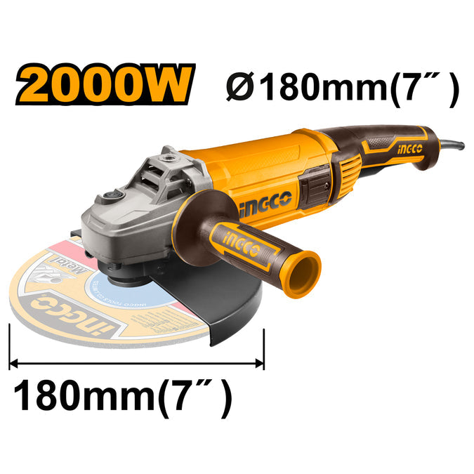 Ingco Angle Grinder AG200018