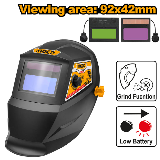 Ingco Auto Darkening Welding Helmet AHM008