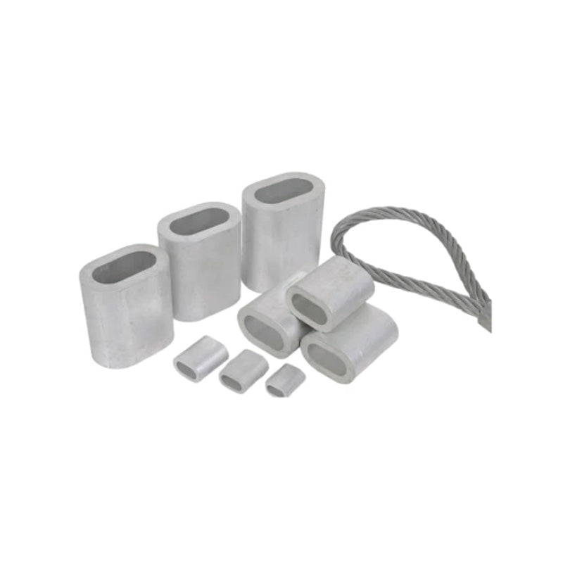 Aluminum Ferrules For Steel Wire Rope Slings