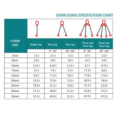 Grade 80 Chain Sling 2 Leg