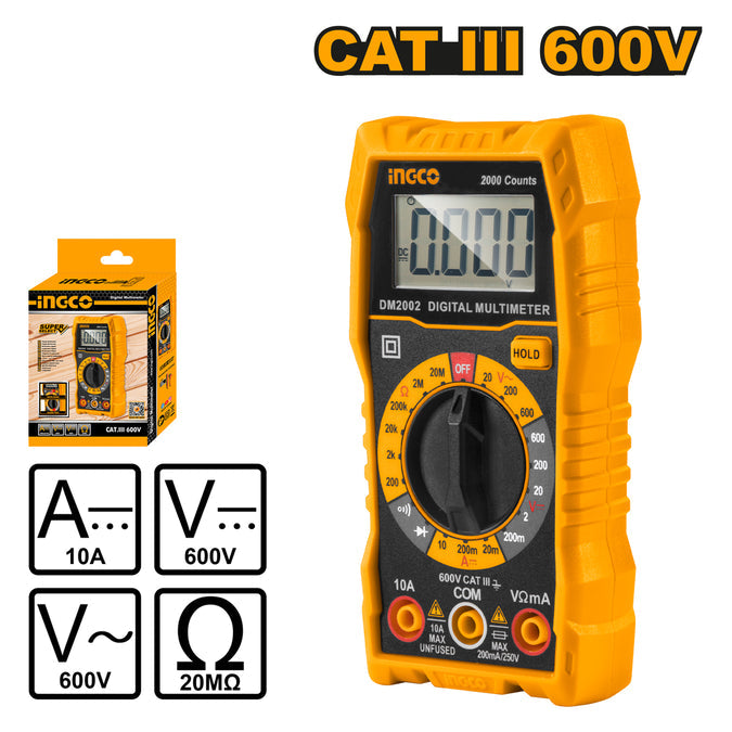 Ingco Digital Multimeter DM2002