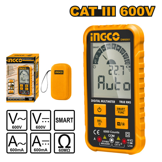 Ingco Digital Multimeter DM6001