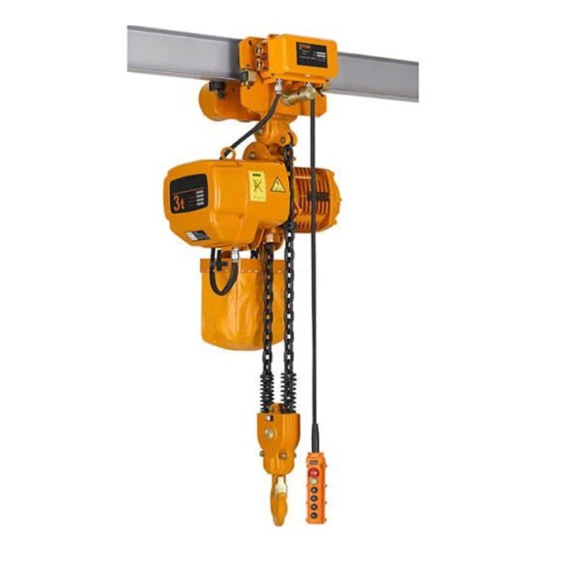 Electric Chain Hoist with Motorized Trolley