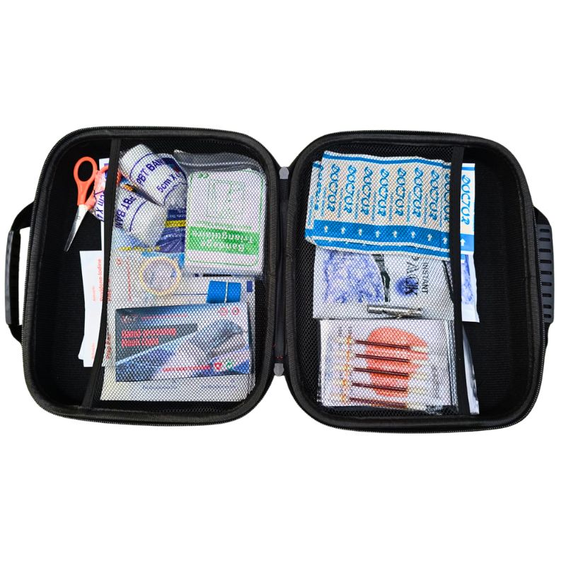 Compact First Aid Kit Bag - Emergency Medical Bag for Home, Car & Travel
