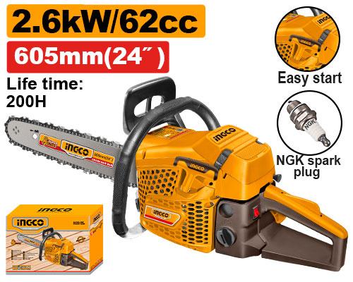 Ingco Gasoline Chain Saw | GCS5622611 Ingco