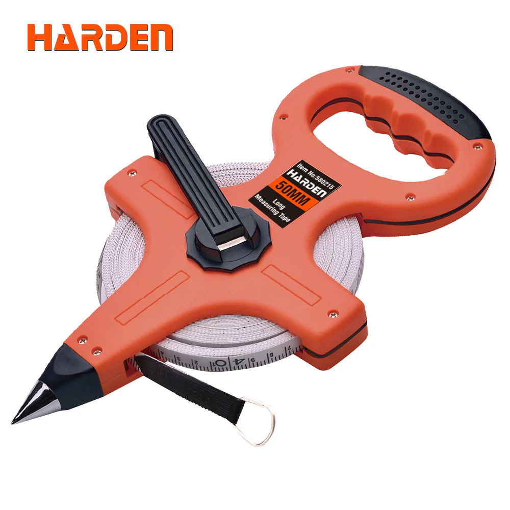 HARDEN 50m Professional Fiberglass Measuring Tape