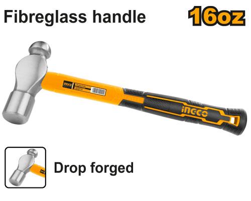 Ingco 16oz Ball Pein Hammer | HBPHS8016 Ingco