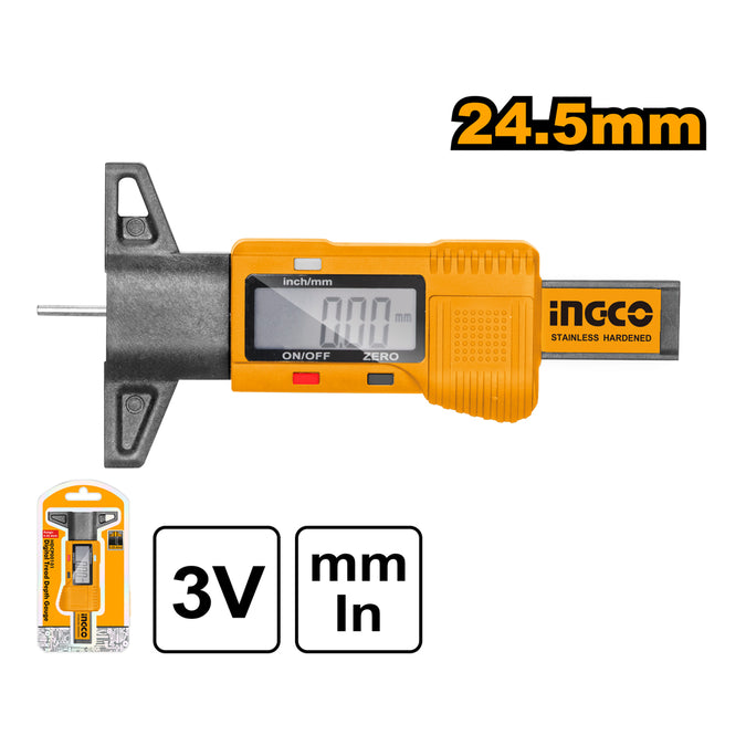 Ingco Digital Tread Depth Gauge HDCP00101