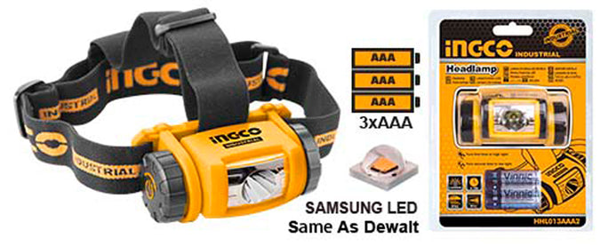 Ingco Headlamp HHL013AAA2