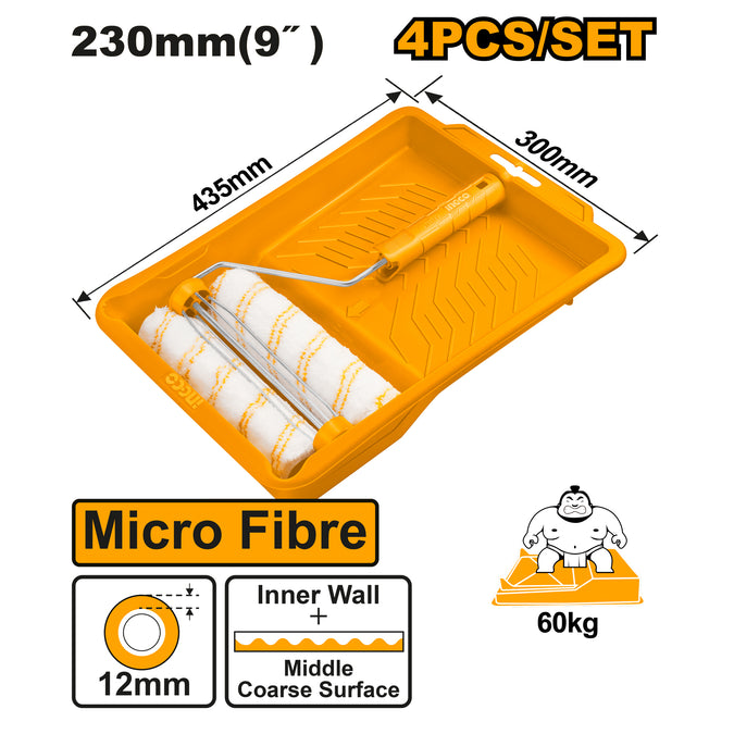 Ingco Cylinder Brush 4 in 1 Set(Inner wall) HKTCB042306