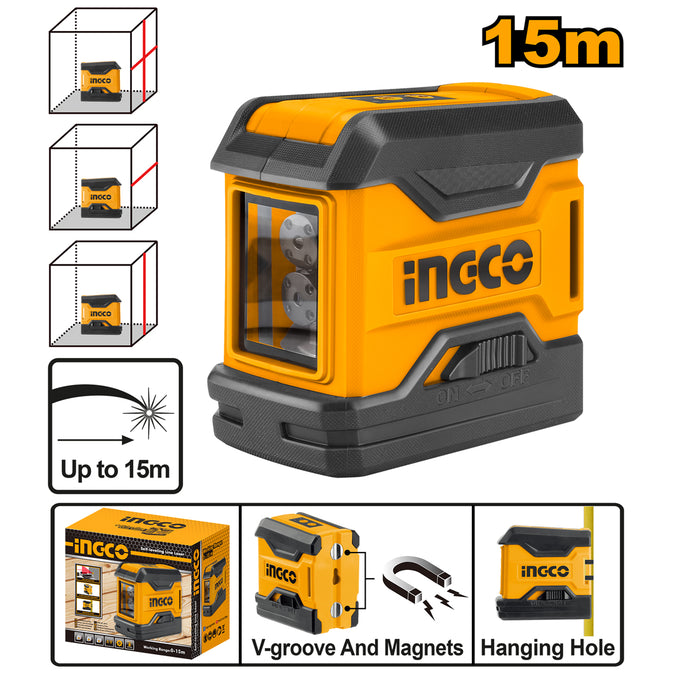 Ingco Self-Leveling Line Laser HLL156508