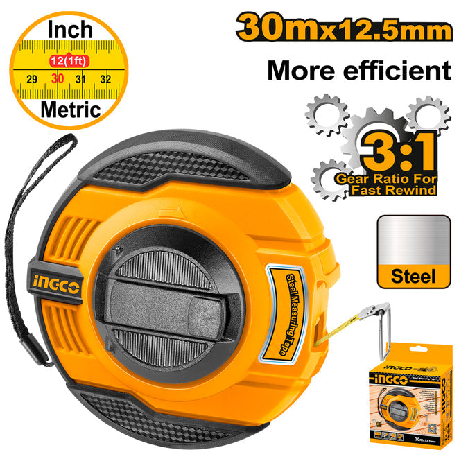 Ingco Steel Measuring Tape HSMT8430