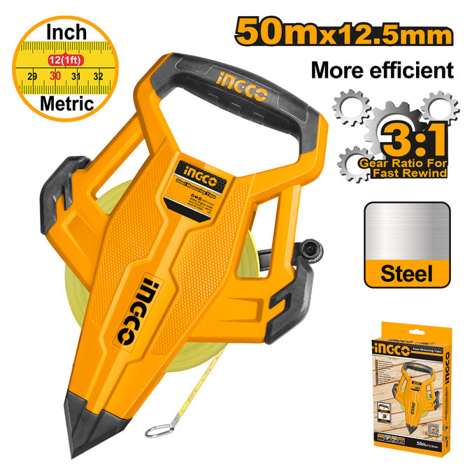 Ingco Steel Measuring Tape HSMT8550