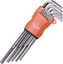 HARDEN 540613 13-Piece Professional Imperial Long-Arm Hex Key Set