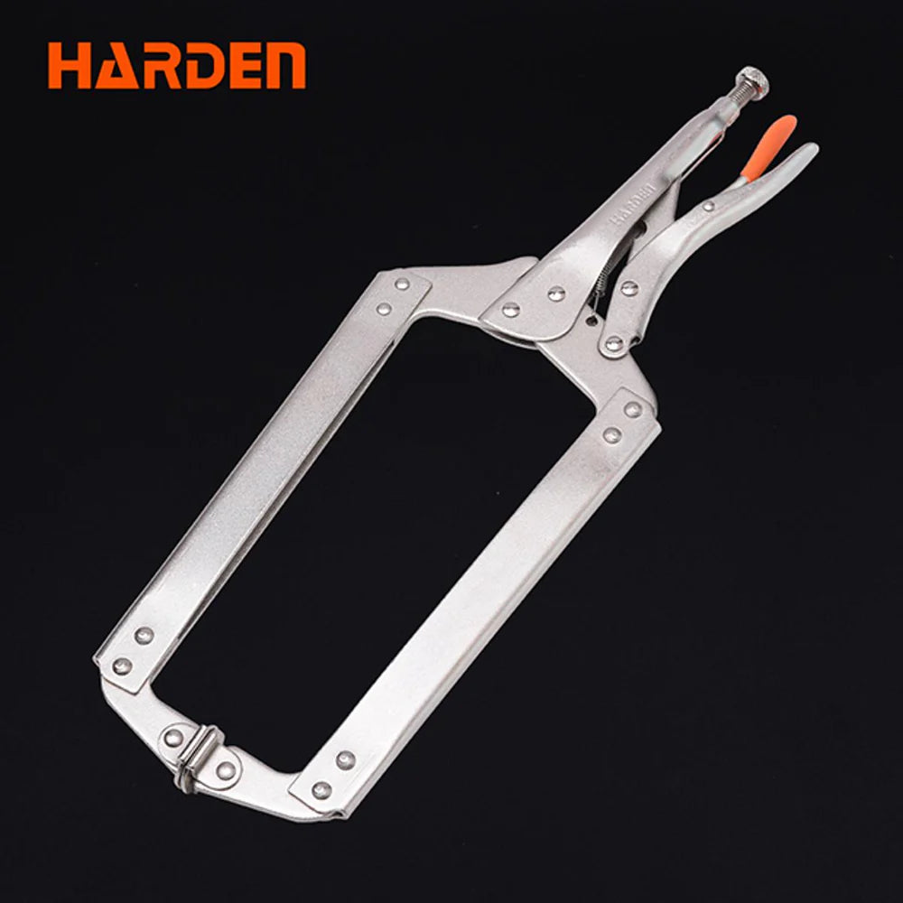 HARDEN 560648 18-Inch (450mm) Professional C-Clamp Locking Pliers