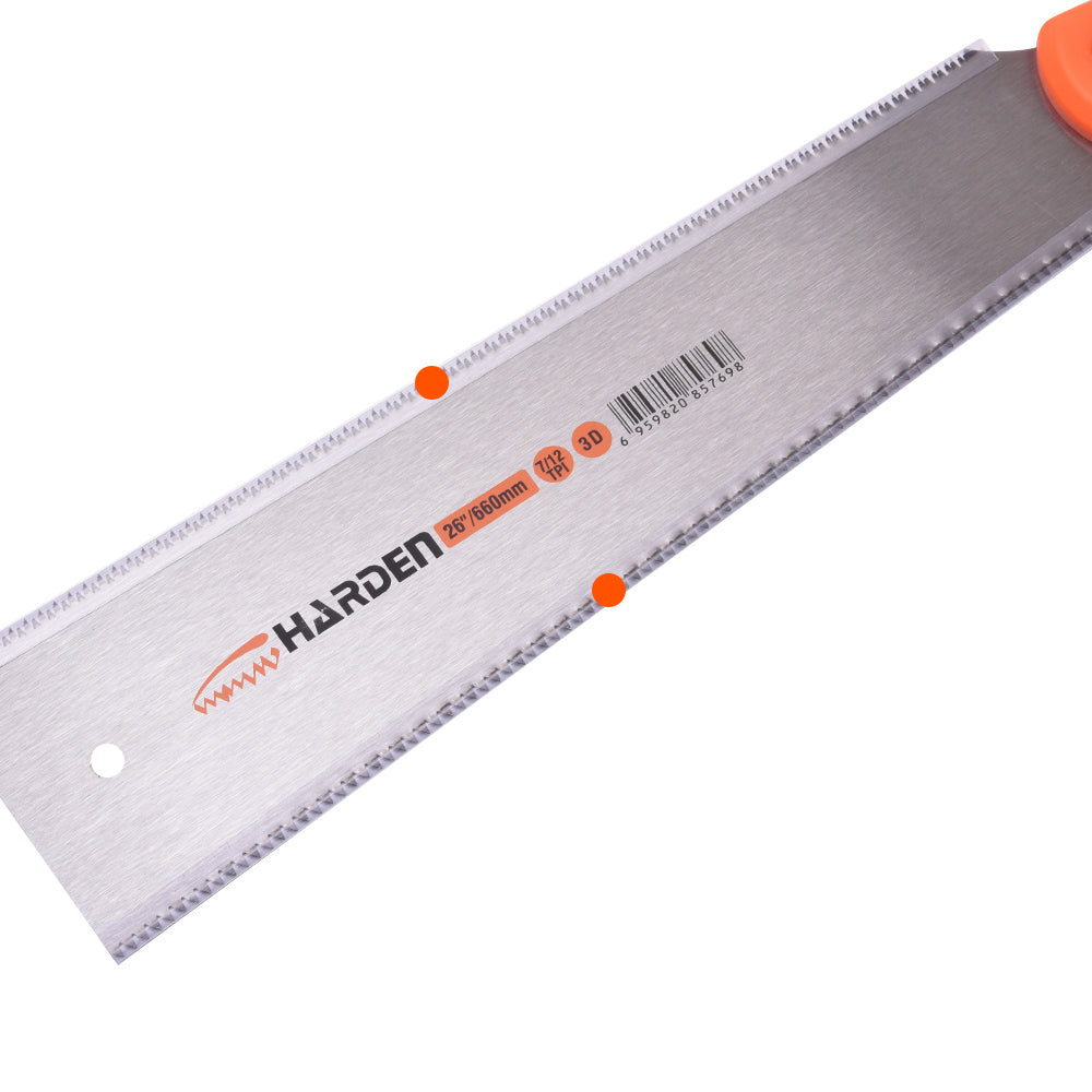 Harden 26 Inch Double Blade Hand Saw 650mm | 631236 Harden