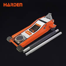 HARDEN 730213 3-Ton Industrial Low Profile Floor Jack with Dual Pump Fast Lift System