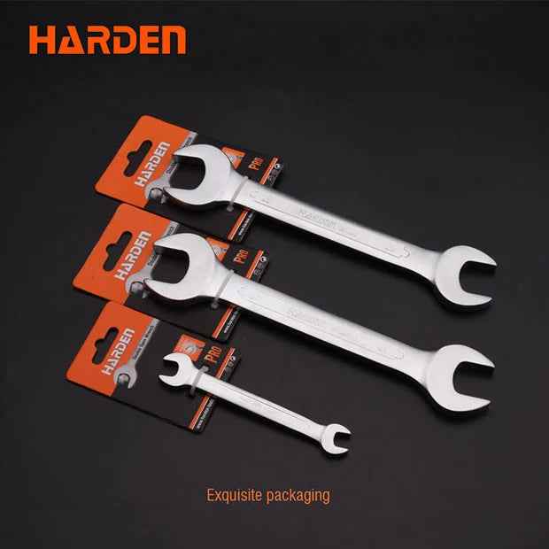 Harden Double Open-End Spanner (6x7mm to 30x32mm) | 541206 To 541230 Harden