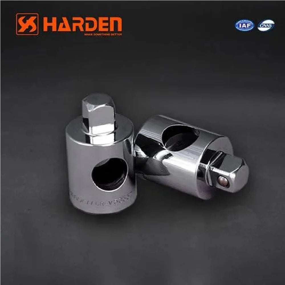 HARDEN 530557 1/2" Dr Socket Connector CrV Mirror Chrome