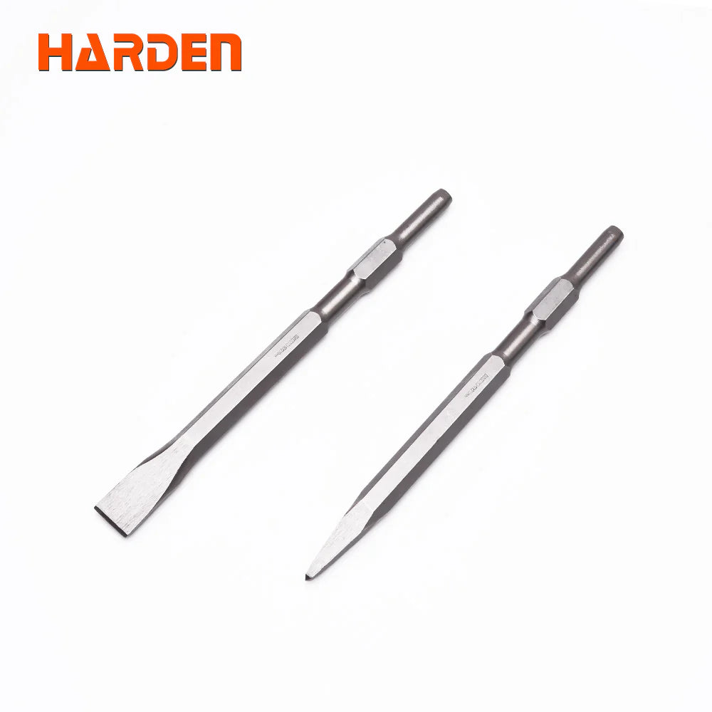 Harden Professional 17x280mm Hex Pointed Chisel – Cr-V Steel | 610396