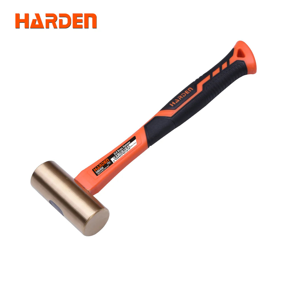 Harden Professional 2lb Brass Hammer with Fiberglass Handle | 590456
