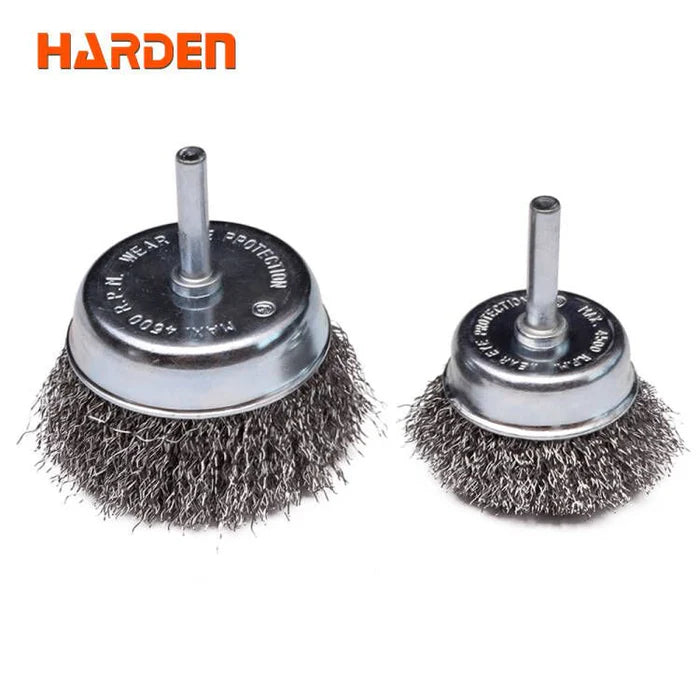 Harden Professional 50mm Wire Cup Brush with 1/4" Hex Shank | 611528