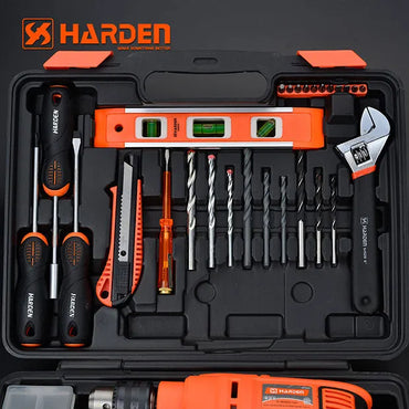 Harden Hand Tool Professional 36Pcs Multi-Functional Impact Drill Set | 510836