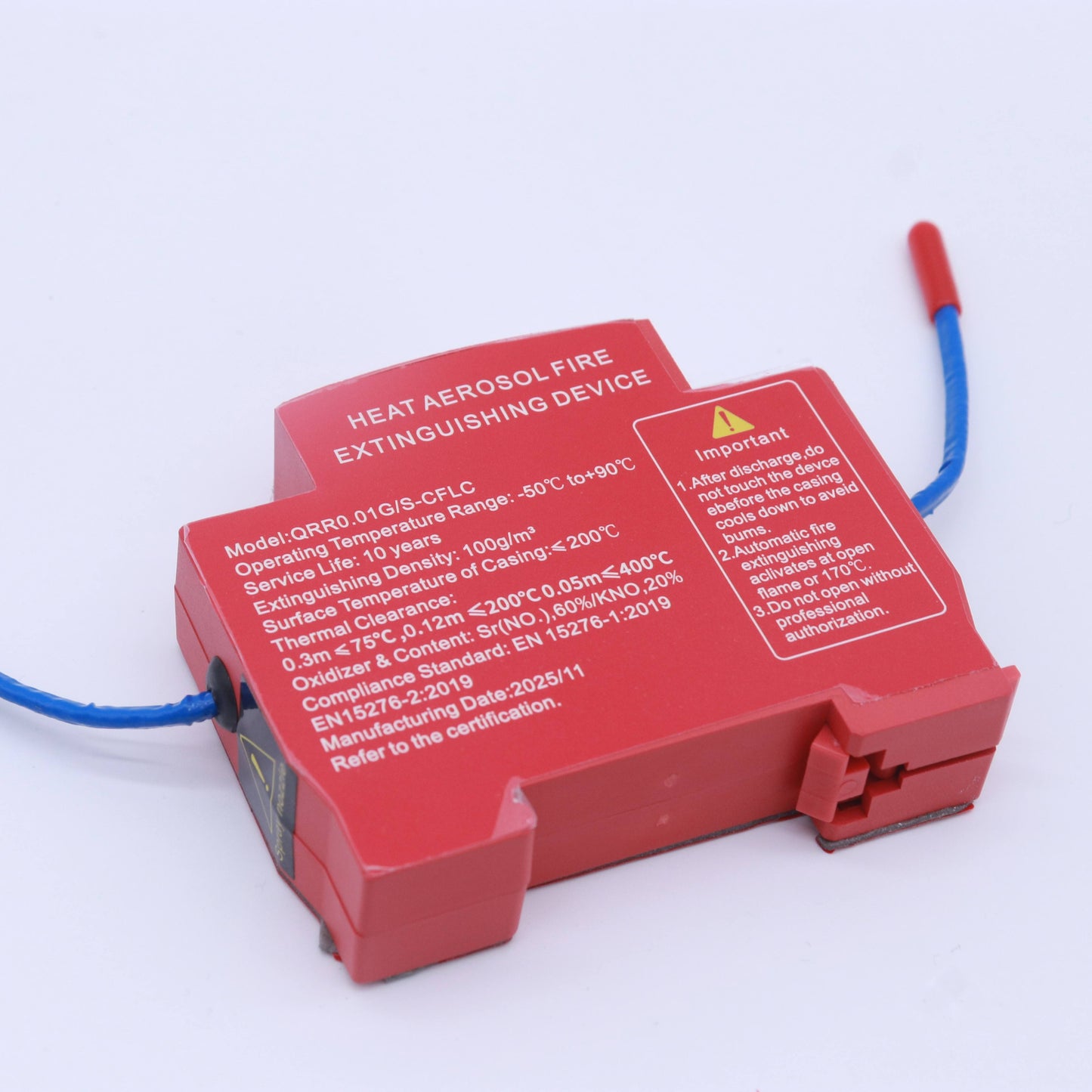 Automatic Hot Aerosol Fire Extinguishing Device For Electrical Panel Suppression