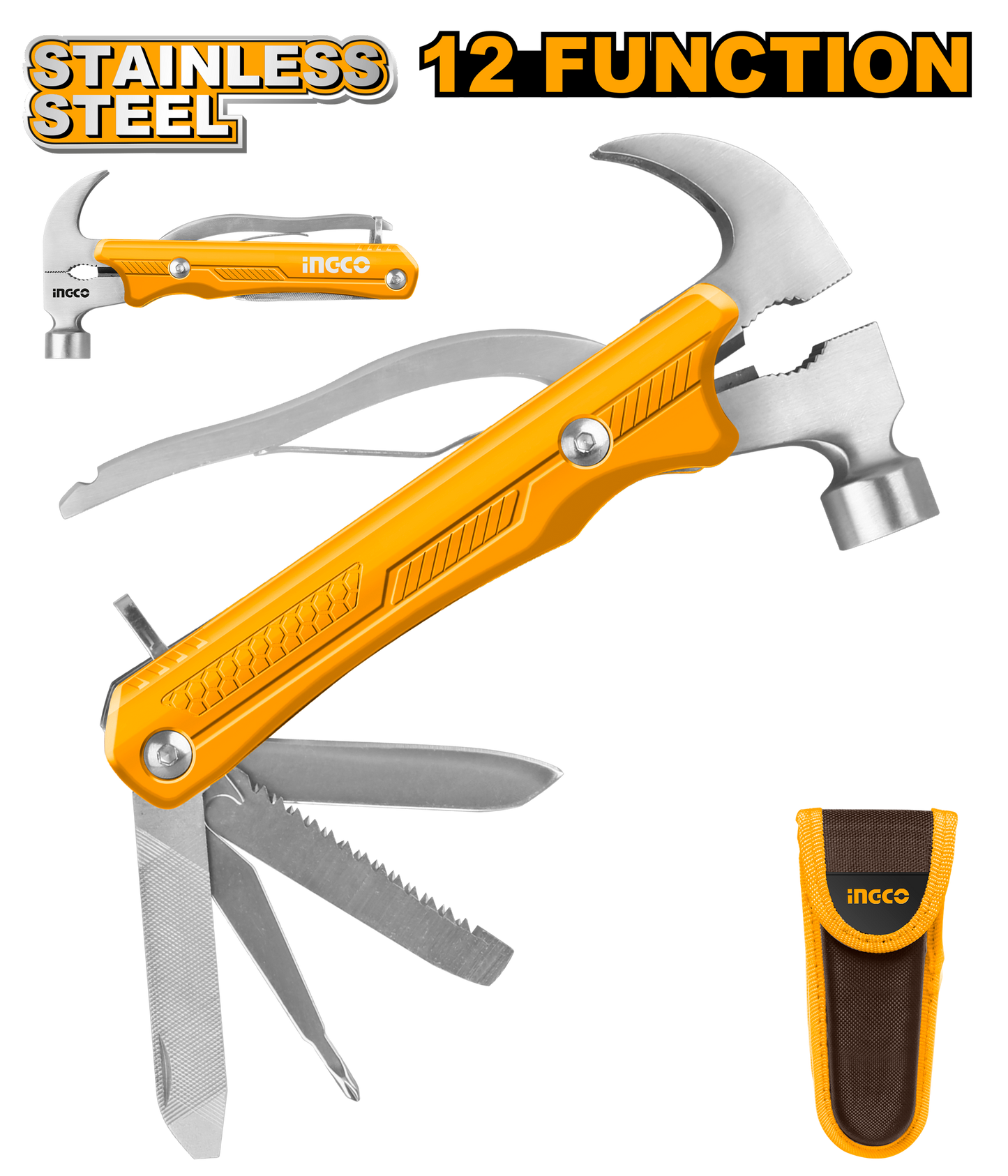 Ingco 12-in-1 Multi-Function Hammer - HMFH0121