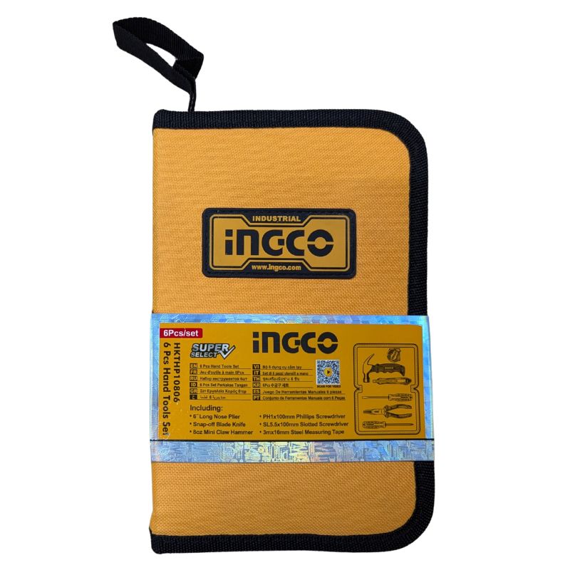 Ingco 6 Pcs Hand Tools Set - HKTHP10806