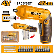 INGCO CSDLI04425 4V Cordless Screwdriver 4Nm 240RPM