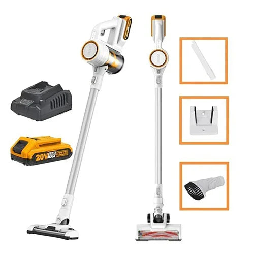 INGCO CVLI2006 20V Cordless Vacuum Cleaner 9kPa 0.8L Kit