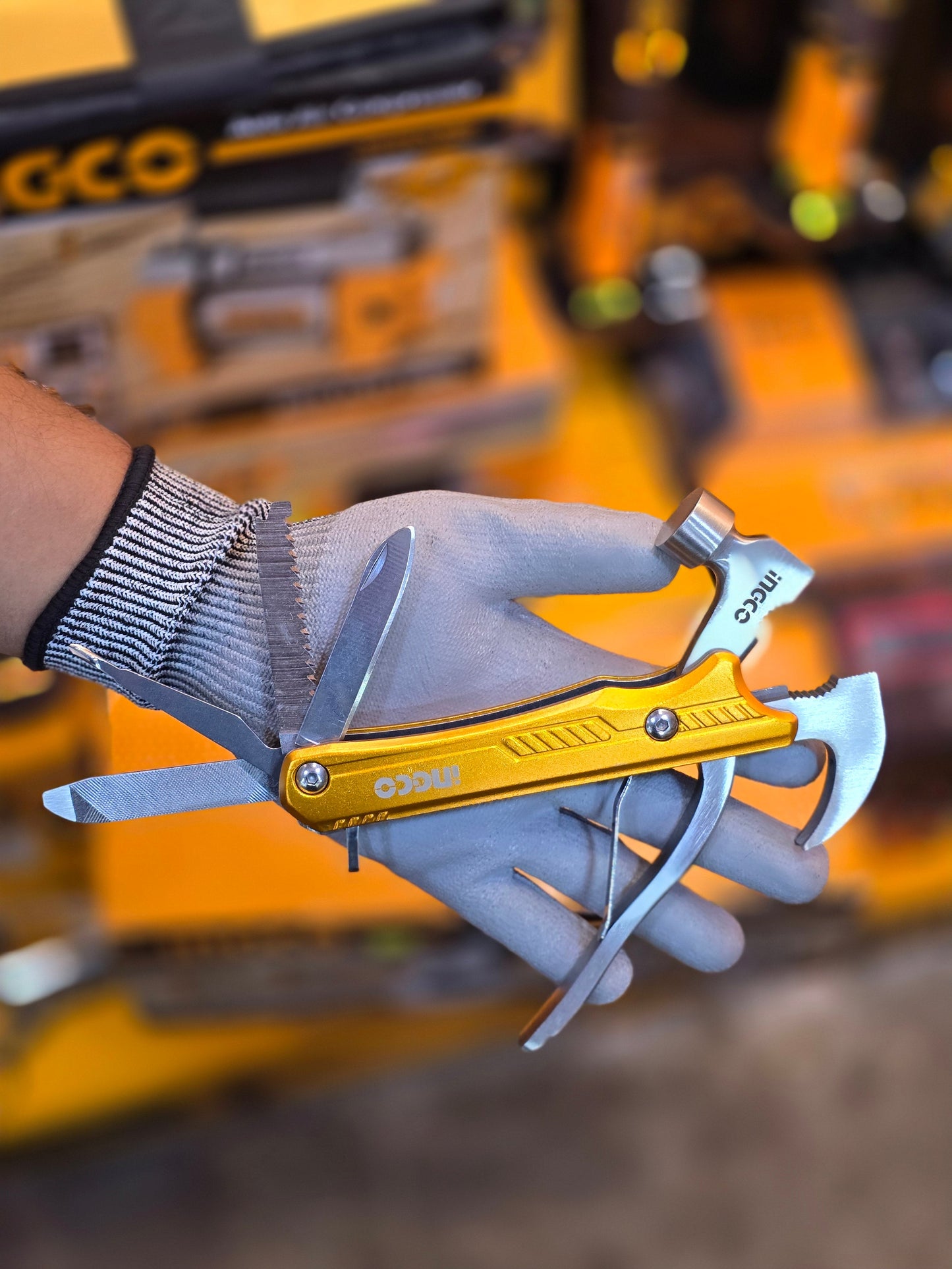 Ingco 12-in-1 Multi-Function Hammer - HMFH0121 Ingco