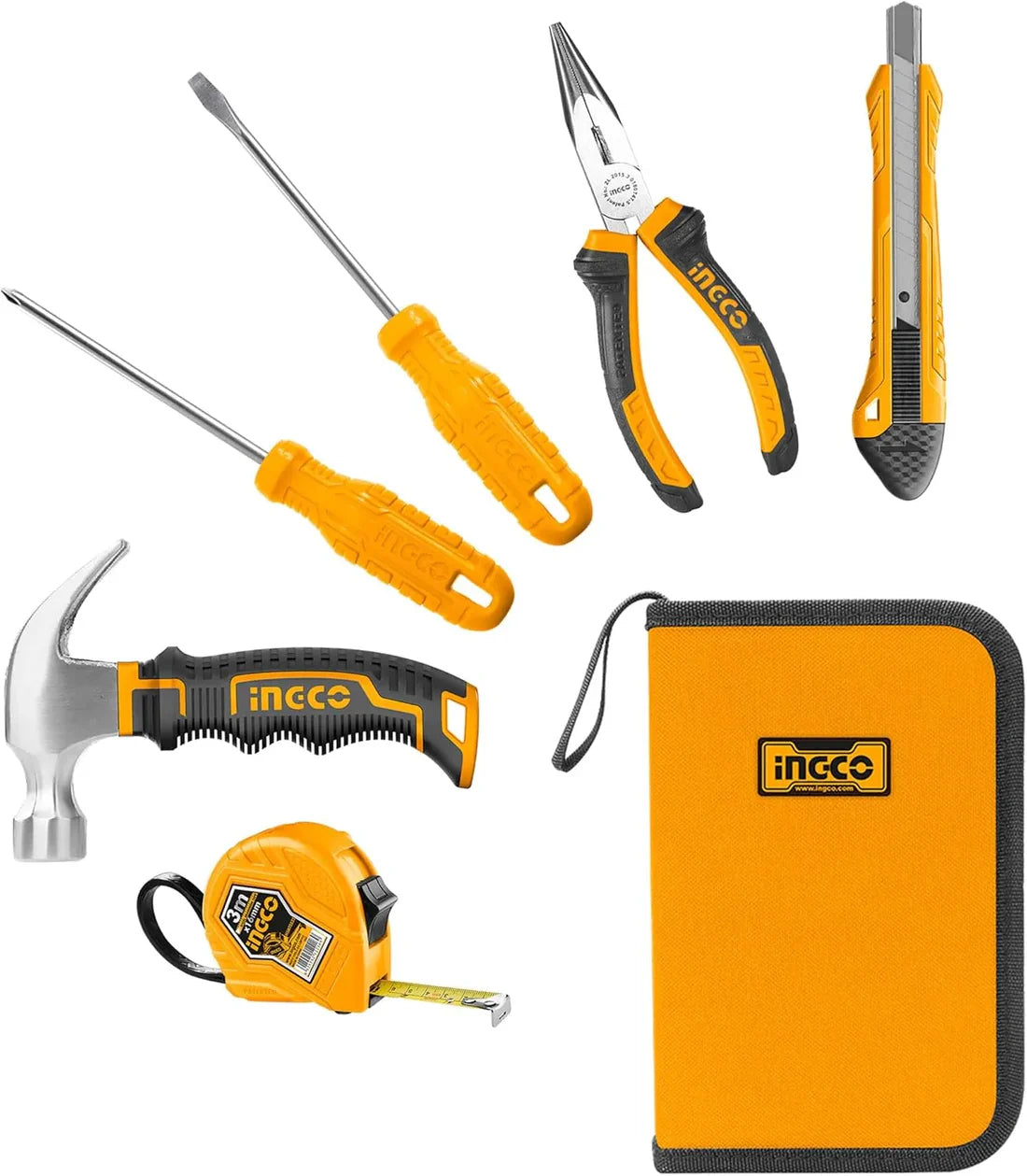 Ingco 6 Pcs Hand Tools Set - HKTHP10806