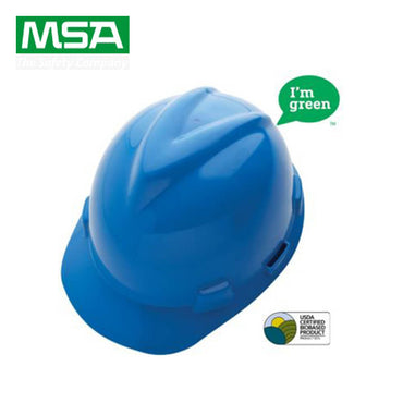 MSA V-Gard Safety Helmet with Wheel Ratchet Non-Ventilated