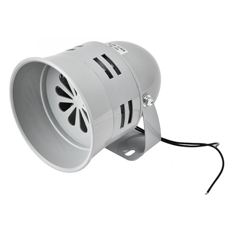 Motor Siren MS-290 - 110dB Industrial Alarm (220V AC)