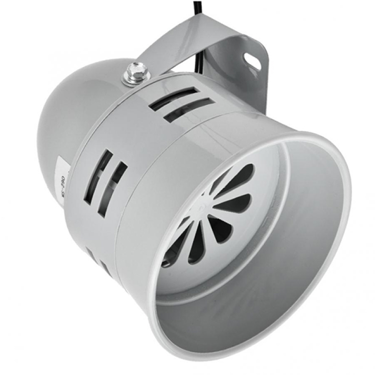 Motor Siren MS-290 - 110dB Industrial Alarm (220V AC)