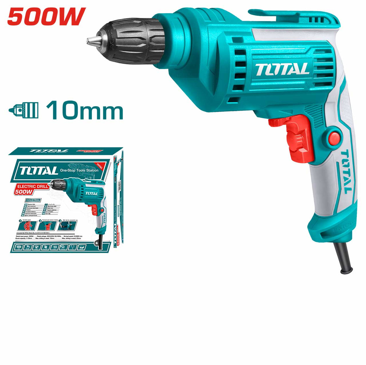 Total Electric Drill TD2051026-2 Total