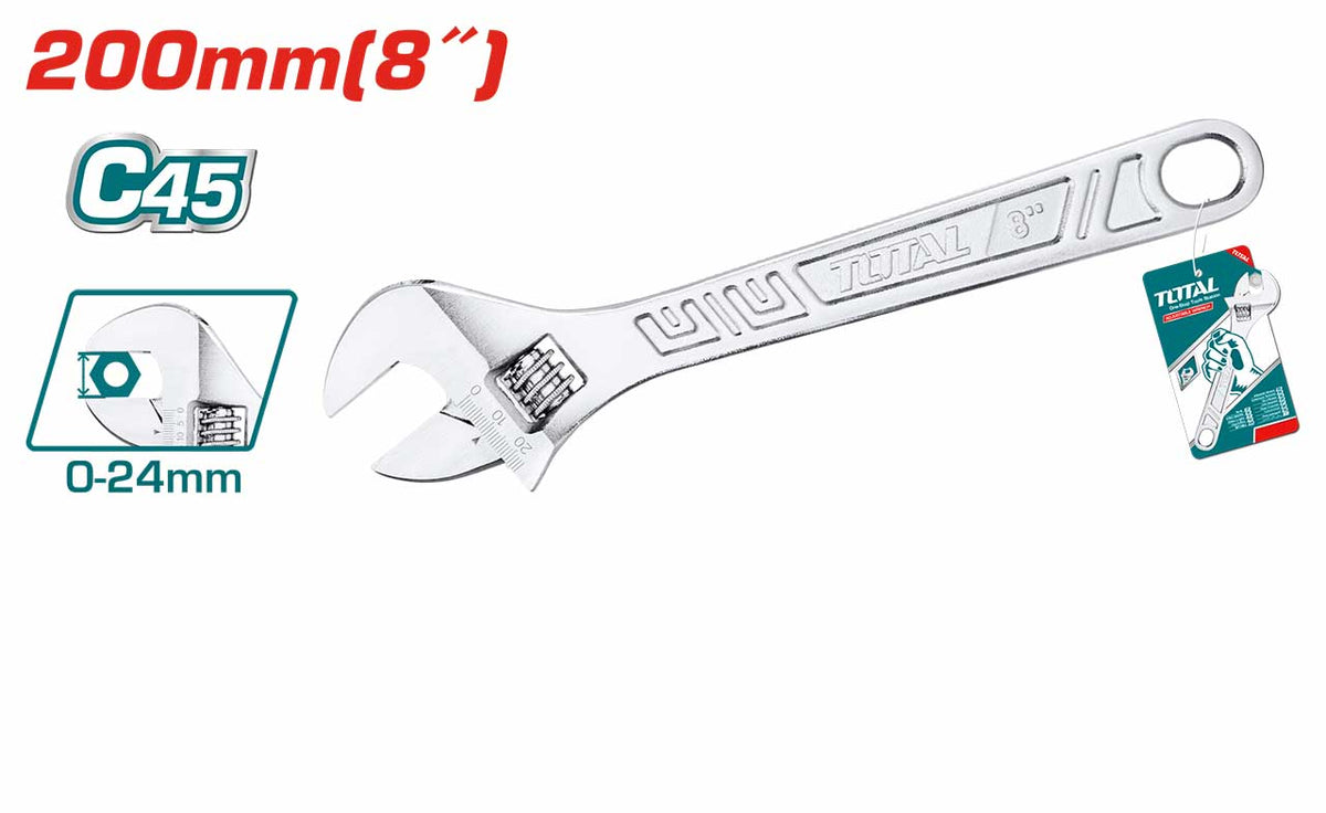 Total Adjustable Wrench THT101083 Total