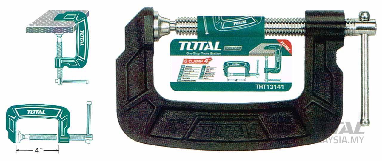 Total G Clamp THT13141 Total