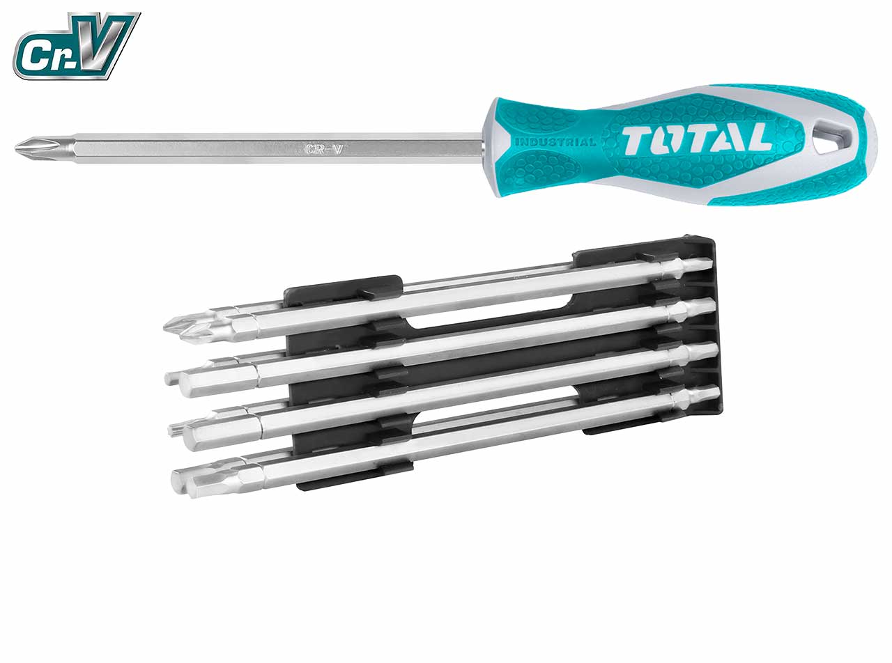 Total 6 IN 1 Screwdriver Set THT2506076