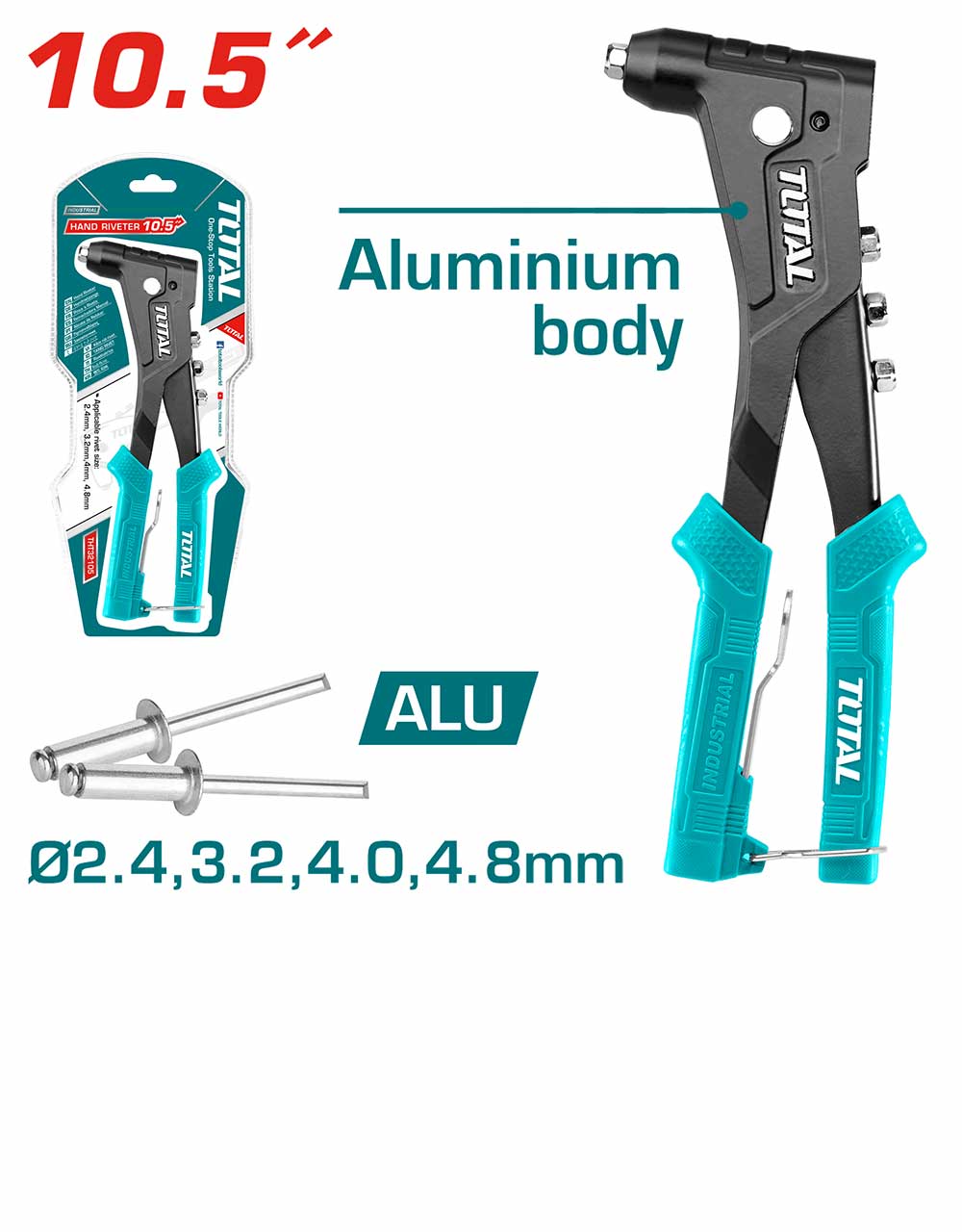 Total Hand Riveter THT32108S