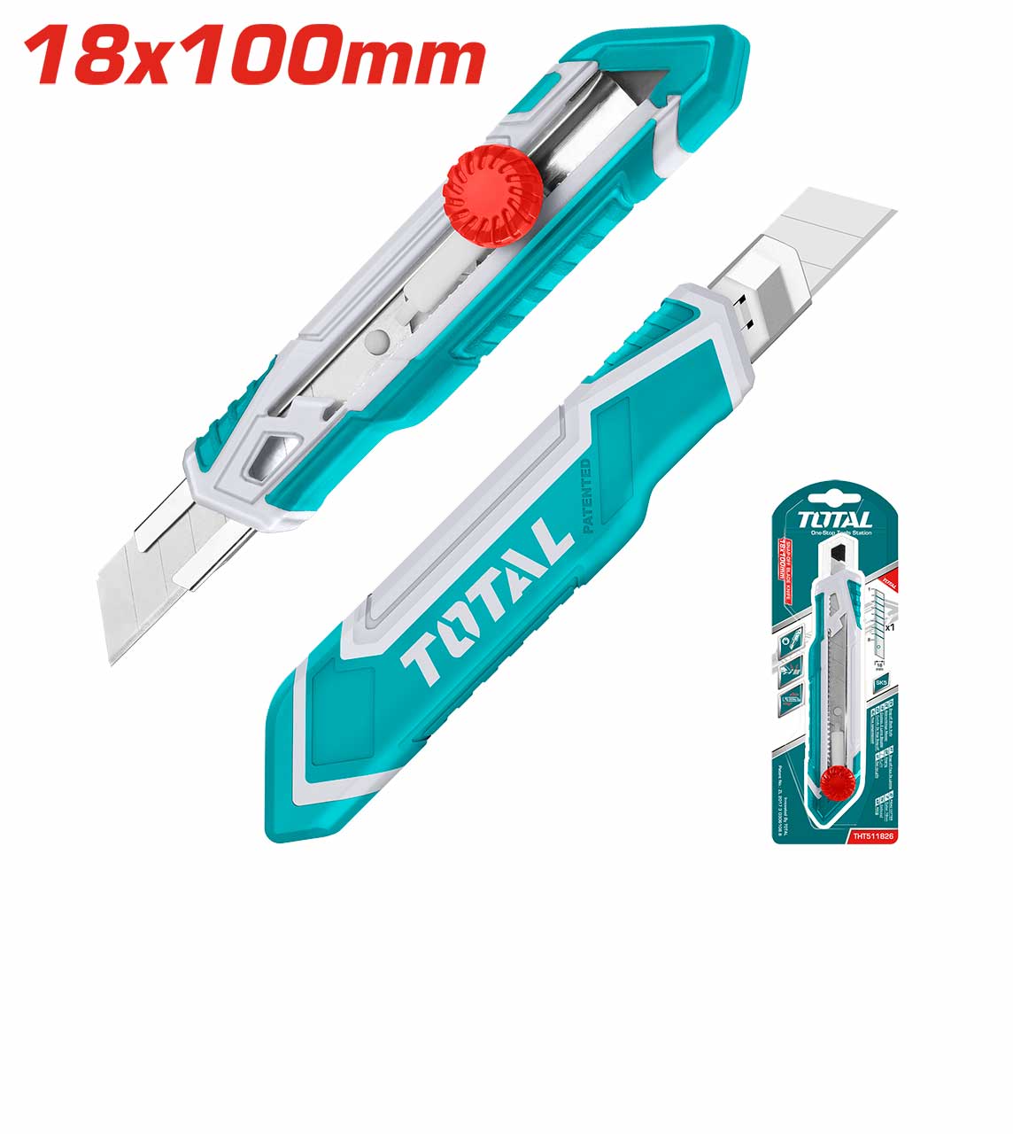 Total Snap-off Blade Knife THT511826 Total