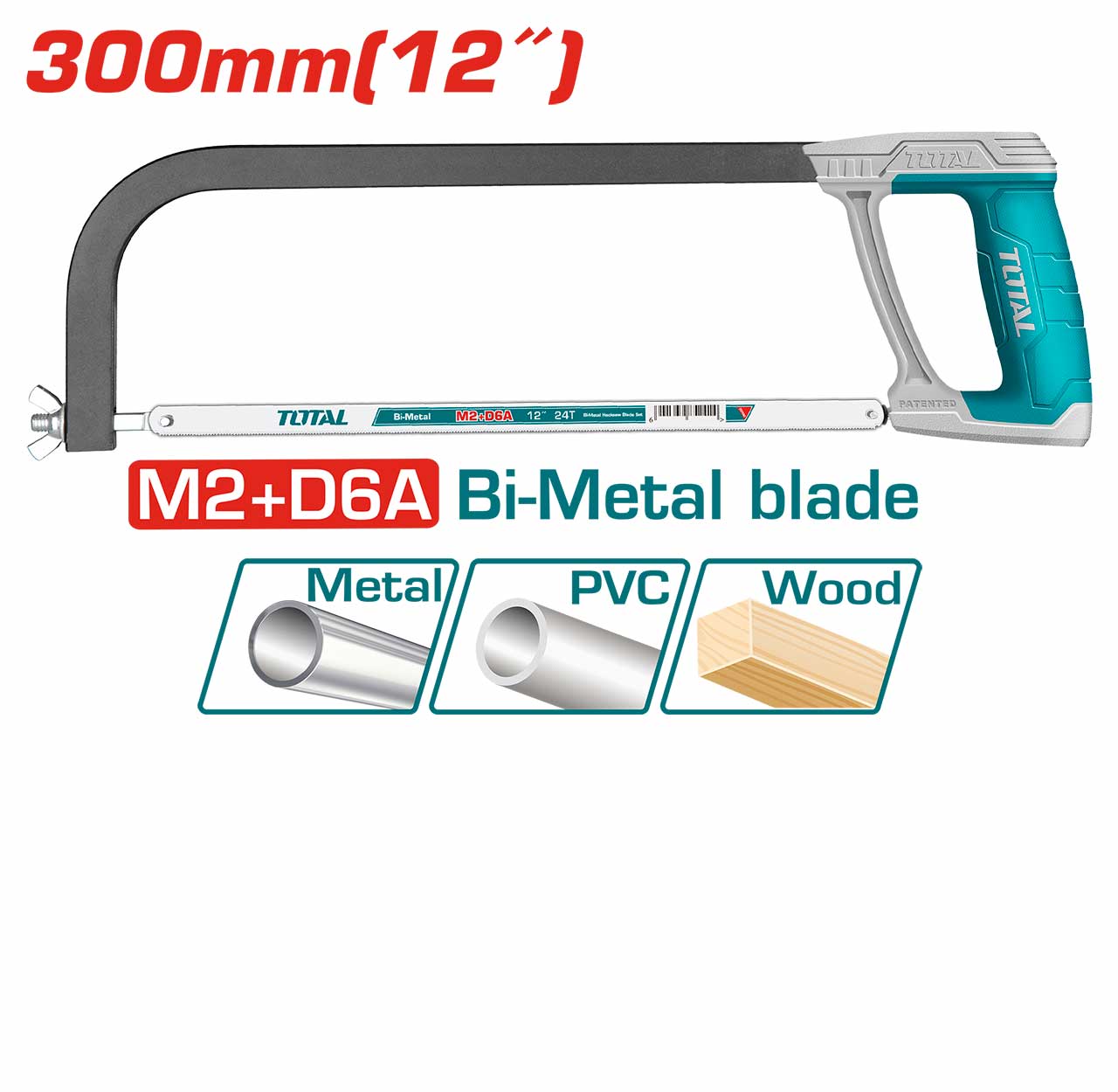 Total Hacksaw Frame THT54166 Total