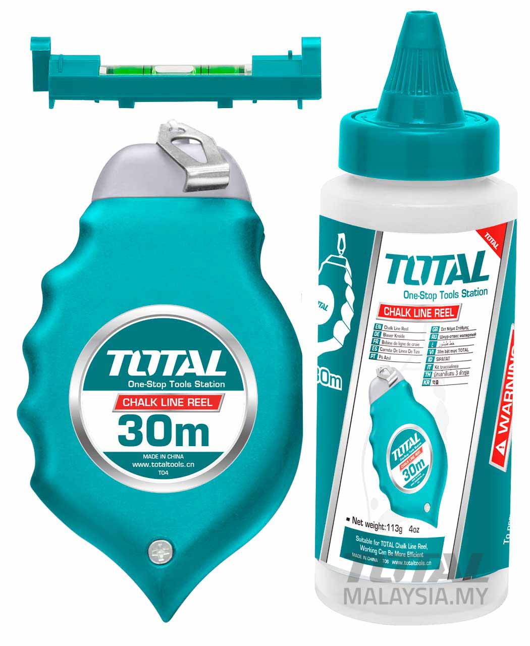 Total Chalk Line Reel THT661301 Total