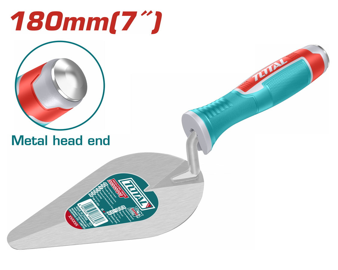 Total Bricklaying Trowel 7 Inch (180mm) - Masonry Tool | THT82716