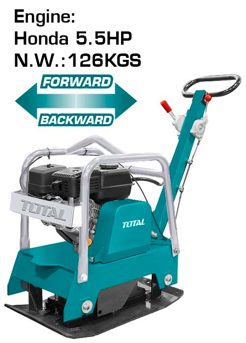 Total Gasoline Reversible Plate Compactor TP7125-1 Total